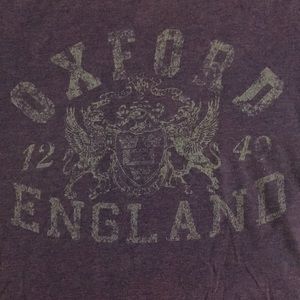 Oxford England Purple Medium USED
